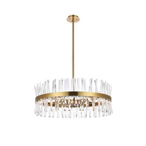 Elegant Lighting Serephina 16 - Light Chandelier in  Satin Gold - 1 of 4
