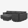 Belffin Modular Terry Sofa with Storage Seat and Ottoman (7 Seats + 9 Sides) - 3 of 4