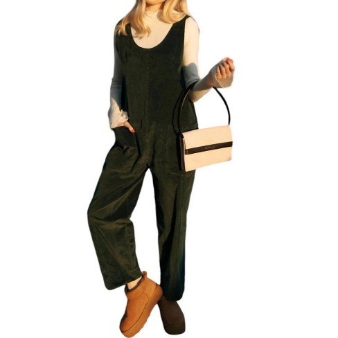 Women's Cord Jumpsuit - Aaron & Amber - image 1 of 4