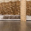 Hauteloom Canika Brown Washable Checkered Area Rug - 3 of 4