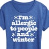 Women's - Instant Message - Winter Short Sleeve Graphic T-Shirt - 2 of 4