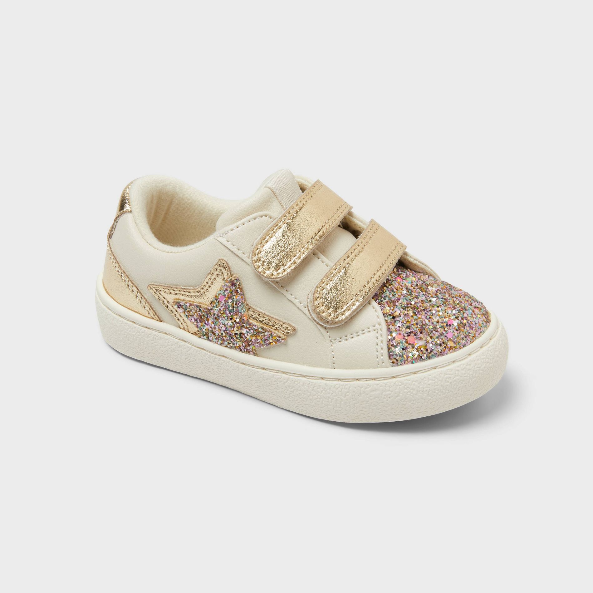 Toddler Sora Hook and Loop Closure Sneakers - Cat & Jack™ Cream