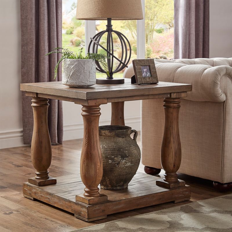 Murray Hill Balustrade End Table Brown - Inspire Q, 4 of 9