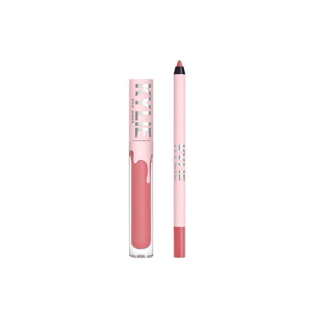 Kylie Cosmetics Matte Liquid Lip Kit - Snow Way Bae - 0.10 fl oz/2ct - Ulta Beauty