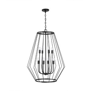 Capital Lighting Corey 8 - Light Chandelier in  Matte Black - 1 of 4