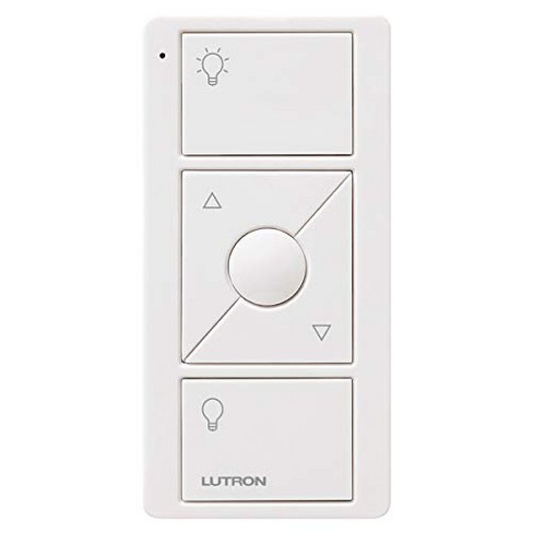 2 Button Lutron Pico Wireless Control Works Well With Led