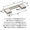 Amerock Versa Cabinet or Drawer Pull - 2 of 3