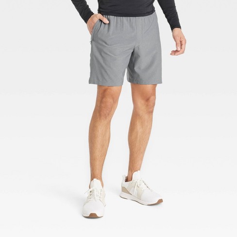 Men's Woven Shorts 8 - All In Motion™ Light Gray M