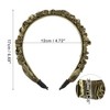 Unique Bargains Women's Classic Pleated Headband 6.69"x1.38" 1 Pc - 3 of 4