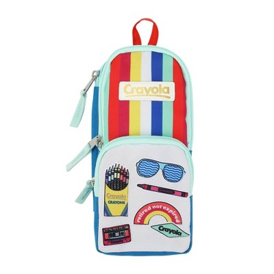 Crayola Color Rewind Triple Zip Pencil Pouch