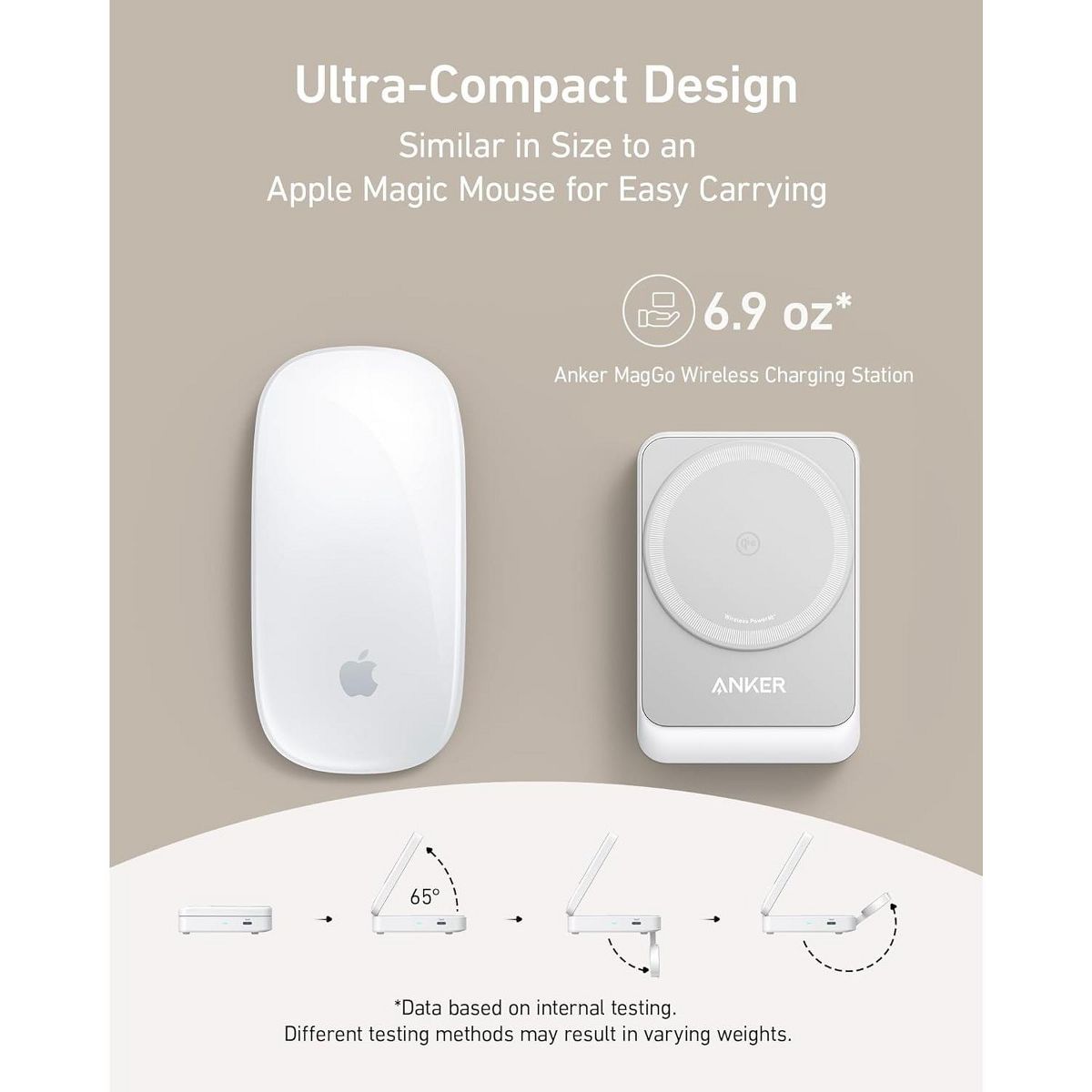 Anker MagSafe Charger Compatible, MagGo 3-in-1 Charging Station, Qi2 Certified - thumbnail 10