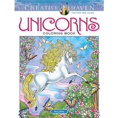 Creative Haven Gothic Fantasy Coloring Book - (Adult Coloring Books:  Holidays & Celebrations) by Marty Noble (Paperback)