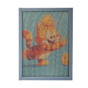 FURNIinspire Pet Scratcher Cat Scratching Pad with Decorative Designs and Eco Friendly Replaceable Panels, 15 Pieces, Multicolored, 11.6"*1.2"*16.5" - 1 of 4