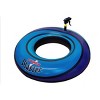 Swimline 42" Inflatable Power Blaster 1-Person Swimming Pool Tube Float with Squirter - Blue/Black - 2 of 2