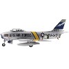 North American F-86F Sabre Fighter Aircraft "My Darling Marta" US Air Force 1/72 Diecast Model by Hobby Master - 2 of 4