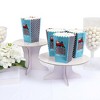 Big Dot of Happiness Railroad Party Crossing - Steam Train Birthday Party or Baby Shower Favor Popcorn Treat Boxes - Set of 12 - 3 of 4