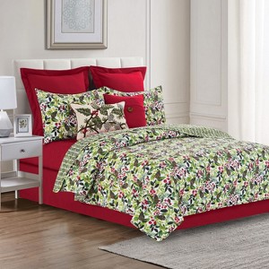 C&F Home Tyson Pines Cotton Quilt Set - Reversible and Machine Washable - 1 of 4