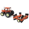 Spec Cast 1/16 Allis Chalmers 6070 FWA Tractor with Rear Duals & Orange Wing Disc, 2024 Iowa FFA Limited Edition Cust-2118 - 4 of 4