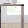Merrick Lane Modern Farmhouse Engineered Wood End Table and Powder Coated Steel Accents - 4 of 4