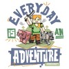 Womens Minecraft Everyday Is An Adventure T Shirt - 2 of 4