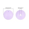 Unique Bargains Round Loose Silicone Beads for DIY Keychain Jewelry Making 50 Pcs - 3 of 4
