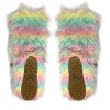 Oooh Yeah! Womens Slipper Socks (Funcky Unicorn) - 2 of 4