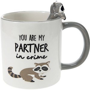 Pavilion Gift Company - Raccoon - 17 oz Mug - Drinkware - 1 of 1