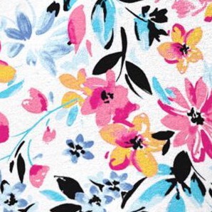 white painterly bloom