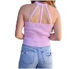 Women's Just Because Knit Halter Top - Strut & Bolt - 2 of 3