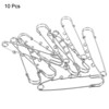 Unique Bargains Metal Decorative DIY Women's Clothing Dress 4 Holes Sewing Brooch Pins 10 Pcs - 3 of 4