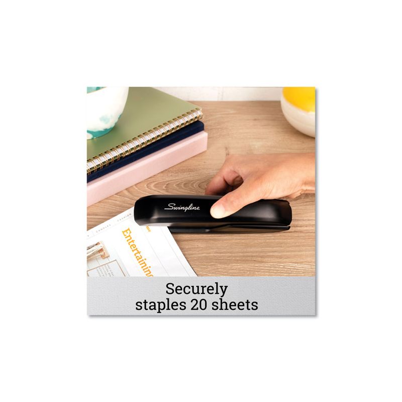 Swingline Standard Stapler Value Pack, 20-Sheet Capacity, Black, 2 of 8