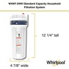Whirlpool 10" x 2.5" Standard Whole House Water Filter Housing, Stainless Steel 3/4" Inlets, WHKF-DWH - 3 of 4
