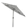 WestinTrends 9 Ft Outdoor Patio Market Table Umbrella with Square Plastic Fillable Base - 2 of 4