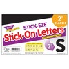 TREND Black 2" STICK-EZE® Stick-On Letters, 107 Pieces Per Pack, 6 Packs - 3 of 3