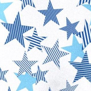 white striped stars