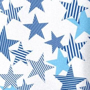 white striped stars