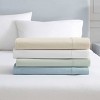 Martha Stewart Twin The Skylands Collection Twin Sheet Set Green - 2 of 4