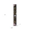 HomeRoots 72" Black Gold And Purple Solid Wood Halloween Halloween Skull Porch Sign - 3 of 4