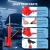 8 Ton Air/Hydraulic Long Ram Jack, Engine Hoist Cylinder with Air Pump & Clevis Base, Long Ram Jack for Engine Hoists, Garage Cranes, Farm, Mechanical - 3 of 4