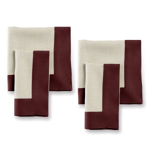 Solino Home Linen Dinner Napkins | Contempo - 1 of 4