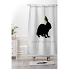 Deny Designs Orara Studio Some Bunny Loves You Memory Foam Bath Rug: Microfiber, Machine Washable, 1'9"x2'10" Rectangle Mat - 4 of 4