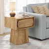 Tribesigns Side End Table with Storage Drawer - 2 of 4