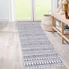 Coucheta Modern Geometric Area Rug Machine Washable Non-Slip Low Pile Carpet for Living Room Bedroom,  Multi-Color & Size - 2 of 4