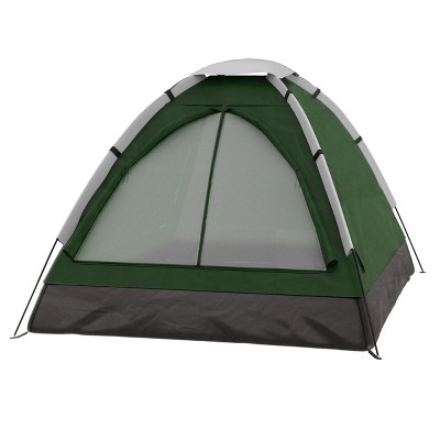 Leisure Sports Lightweight, Water-Resistant 2-Person Dome Tent With Removable Rain Fly and Carry Bag - Green