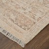 Caldwell Transitional Medallion Orange/Tan/Ivory Area Rug - 3 of 4