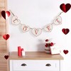 Northlight Hearts "LOVE" Valentine's Day Metal Banner - 32" - White and Red - 2 of 4