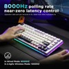 MaseiKar RT80 Gaming Keyboard, 8K Polling Rate, 75% Layout,BT/2.4GHz/Wired,RGB Backlit,Hot Swap,Adjustable Actuation Wireless - 4 of 4