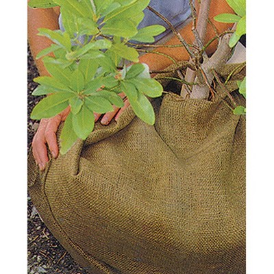 Dewitt Medium Weave Natural Burlap Cloth for Soil Erosion Control, Plant Protection and Slope Control