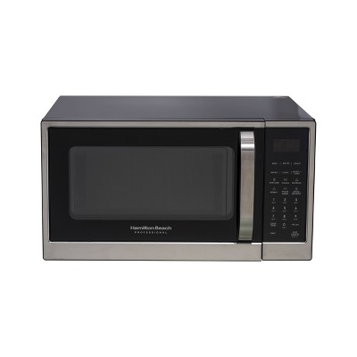 Hamilton Beach Professional 1.3 cu ft 1000 Watt Air Fry Microwave Oven - Matte Black (Brand May Vary)