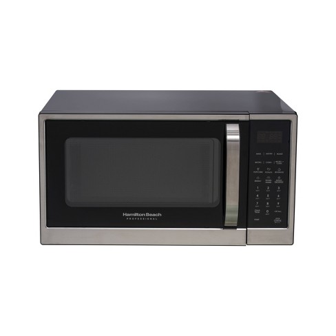 Hamilton Beach Professional 1.3 cu ft 1000 Watt Air Fry Microwave Oven - Matte Black (Brand May Vary) - image 1 of 4